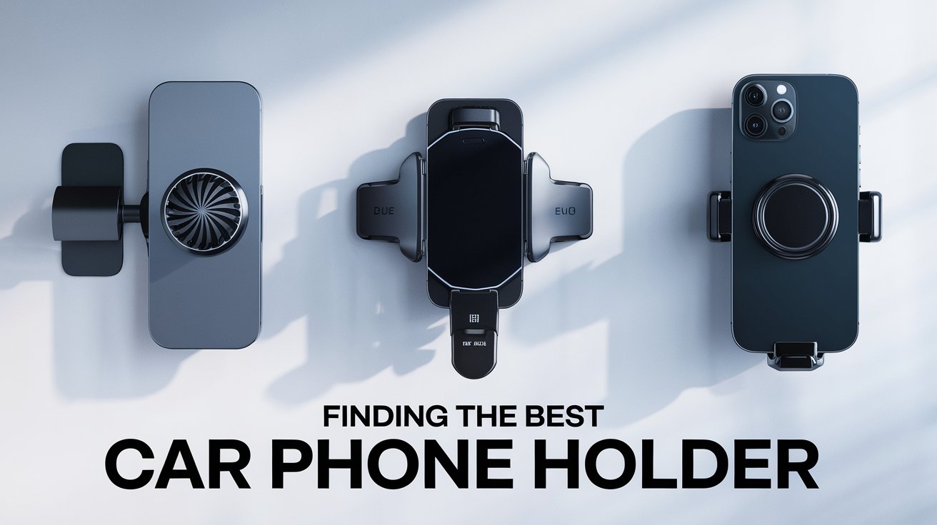 Premium Magnetic Phone Holder for Secure and Stylish Mounting